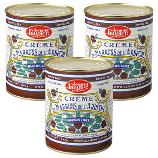 Clement Faugier 克萊門門 柔滑栗子醬, 500g, 3罐