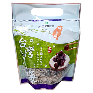 水里鄉農會 台灣梅 甜菊, 低熱量 健康零食 酸甜平衡, 200g, 1包