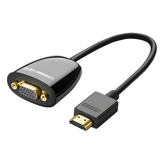 UGREEN 綠聯 HDMI 轉 VGA 轉換器 Without audio, MM105, 1盒
