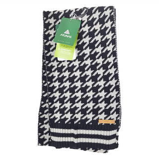 ATUNAS 歐都納 保暖圍巾 A1AC2308N 藏藍千鳥格, F, 1件