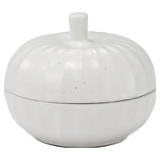 廣州窯 蘋果造型盒 高嶺土, 白色, 1個