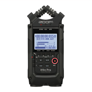 Zoom H4n Pro Black 手持數位錄音筆 輕巧便攜 內建高品質麥克風 操作簡單 多種錄音模式, 1個