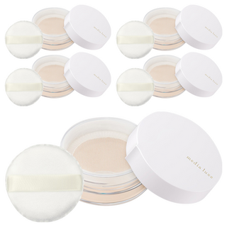 media 媚點 台灣公司貨 輕透柔光蜜粉 14g, 5個