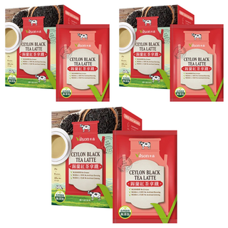 Vilson 米森 錫蘭紅茶拿鐵 無添加防腐劑、人工香料及色素, 25g, 8包, 3盒