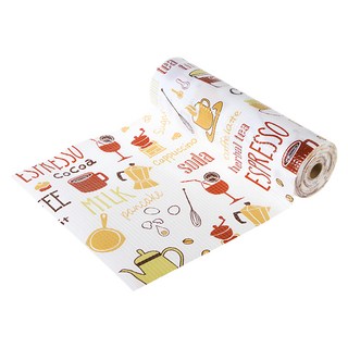 E.City 多功能加長款可裁剪文青風保潔櫥櫃墊, 顏色隨機 文青風, 1個