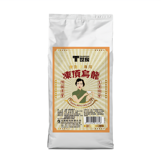 T世家 壺泡免濾大茶包 台灣凍頂烏龍茶, 7g, 37包, 1袋