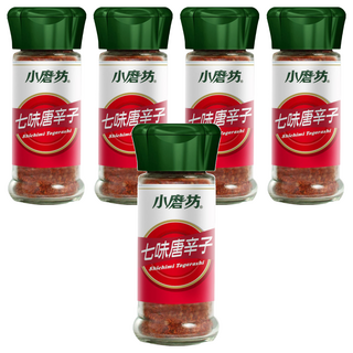 小磨坊 七味唐辛子, 25g, 5瓶