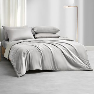 J-bedtime 床寢時光 高質感素色天絲床包枕套組 S7671S-H
