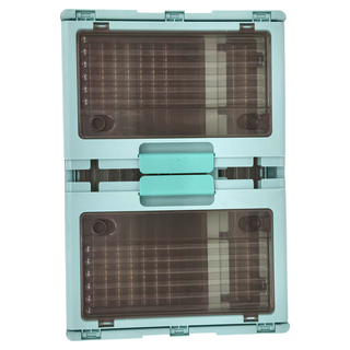 多層五開櫃 786-2 大二層 52*36*56, 藍色, 1個
