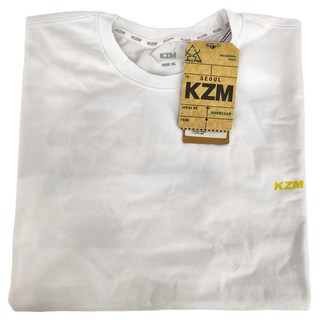 KZM 沙島短袖 白色 XL 100%棉
