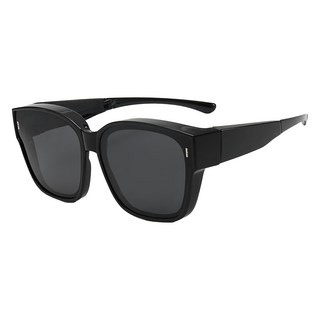 Quinta UV400舒適加大包覆型偏光太陽眼鏡 QTT8136, 黑色, 1支