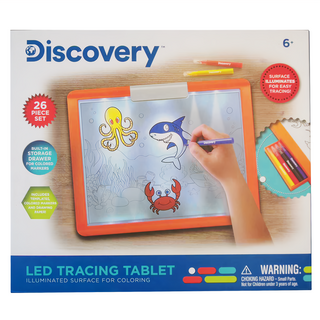 Discovery Toys LED 創意描繪光板, 26件套裝, 35 x 5 x 30.5, 1306015291, 1個