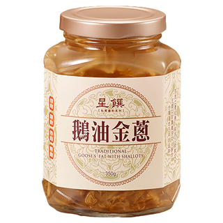 星饌 鵝油金蔥 台灣產, 350g, 1罐