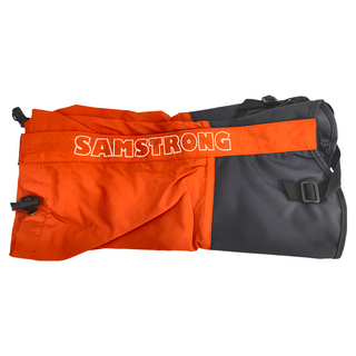 SAMSTRONG 杉木山裝 登山綁腿 橘紅色 (M) 腿圍36cm 高度32cm 100%錦綸, 1組