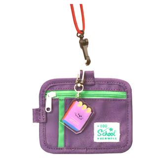 Vanwalk 出走 學院風可愛掛脖卡包 K391