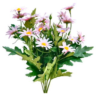 FLORAL M 花藝 仿真花 英式花園優雅小雛菊花材 1組 粉色 居家裝飾 擺設, 1件