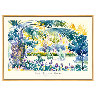 菠蘿選畫所 亨利．愛德蒙．克羅斯 聖克萊爾畫家花園 AVAR5757D, 木色