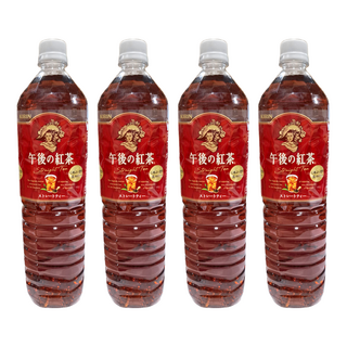 KIRIN 麒麟 午後紅茶 原味紅茶, 採用汀布拉Dimbula茶葉, 帶有玫瑰花般的香氣, 1.5L, 4瓶