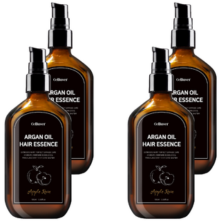 Celluver 韓方摩洛哥香氛免沖洗護髮油 金香閃閃 爽朗花果香 黃 100ml, 4件