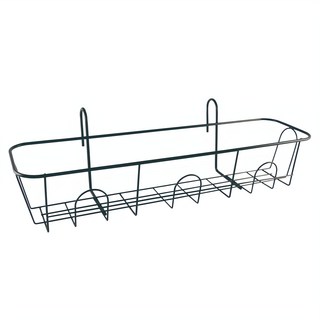 翠筠 精緻花槽架, 1個, 黑色