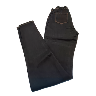 MarieBella 彈力修身牛仔內搭褲 黑色, M碼, M, 黑