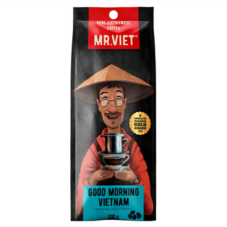 MR.VIET 早安越南咖啡豆, 咖啡豆(無研磨), 500g, 1包