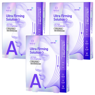 MIRAE 未來美 台灣公司貨 超級A醇緊緻煥白面膜 27ml, 3片, 3盒