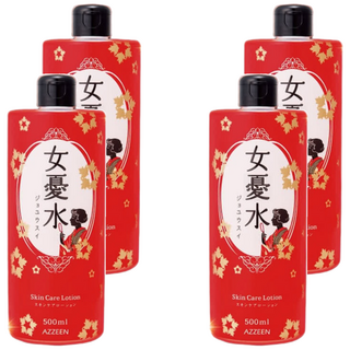 AZZEEN 芝研 女憂水 化妝水 500mL, 4瓶