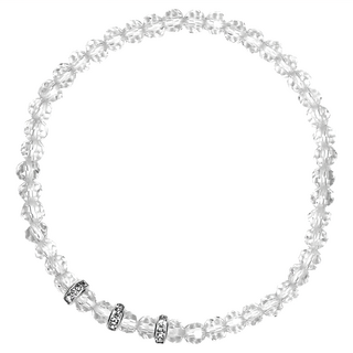 晶鑽幸運水晶系列 手鍊 (清透白), 1個