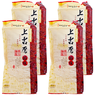 聖祖食品 上古厝 原味麵線 金門名產 精選好麵, 400g, 4包