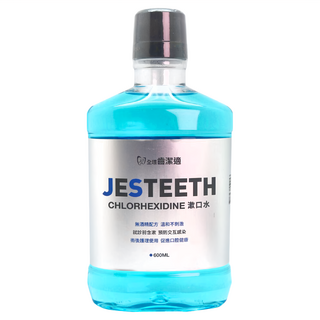 JESTEETH 全璟 齒潔適 漱口水 600ml - 無酒精配方, 溫和不刺激, 1瓶