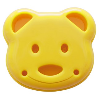 GP&me Show 三明治壓模器 小熊, 黃色, 1個