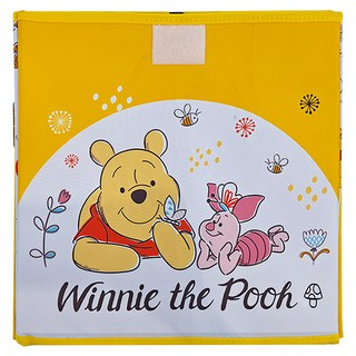 收納王妃 迪士尼方形收納箱, 蝴蝶維尼, 1個