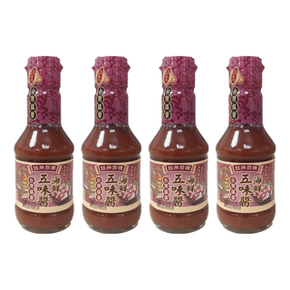 味全 台灣搵醬 海鮮五味醬, 200g, 4瓶