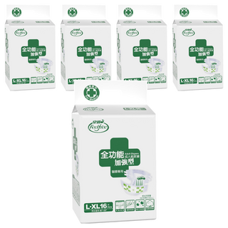 安親 FeelFree 全功能加強型 成人紙尿褲醫療包 適用腰圍32~44吋(M), L~XL, 16片, 5包