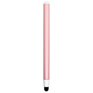 ZIYA 電容式觸控筆 導電絨布筆頭 伸縮鋁合金筆身, 粉紅棒棒糖, 1個