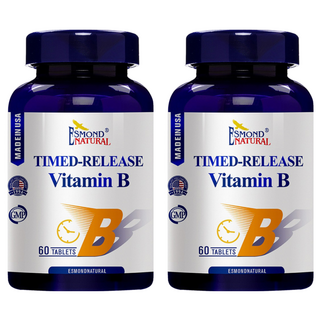 ESMOND NATURAL 愛司盟 緩釋型維他命B群草本錠, 60顆, 114g, 2罐