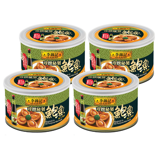 李錦記 珍饌秘製 瑞士汁風味 鮑魚罐頭, 180g, 4罐