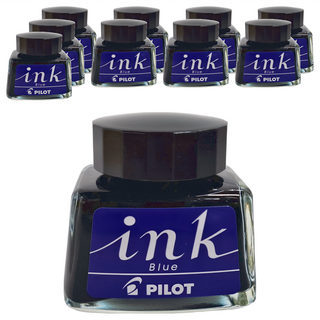 PILOT 百樂 鋼筆墨水 INK30L, 藍色, 10瓶