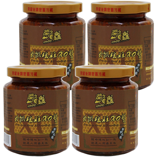 菊之鱻 珍饌瑤柱XO醬 無防腐劑添加、無人工香料添加, 280g, 4罐