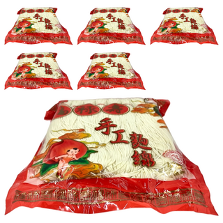 宏廣 福祿壽台灣手工麵線 16束, 6包, 1.2kg