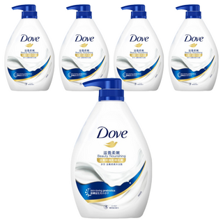 Dove 多芬 滋養柔膚沐浴露 滋養柔嫩, 900g, 5瓶