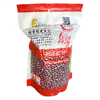 超賀 屏東紅豆 600g, 台灣在地農產新鮮採收, 無添加防腐劑及色素, 工廠通過HACCP及ISO22000認證, 1包