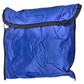 頭部睡眠小帳篷 隔熱遮光罩 戶外沙灘 遮陽防曬 寵物帳篷 秒開 簡易帳篷 黑膠款 L(80 x 50 x55cm) 250g, 寶藍色, 1個