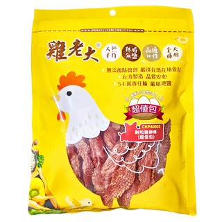 雞老大 狗零食 耐咬雞柳條, 100%新鮮雞肉 低脂肪 全犬種適用, 240g, 1包