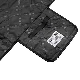 ADAMOUTDOOR 經典隨身野餐墊 210D牛津布 + PEVA 防水層, 展開200 x 200cm 收納27 x 14 x 36cm, 黑色