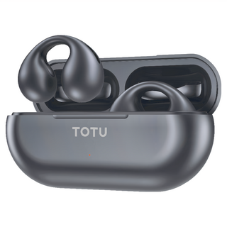 TOTU 拓途 OWS開放式骨傳導真無線藍牙耳機 BE-2-OWS 藍牙V5.3, 黑色