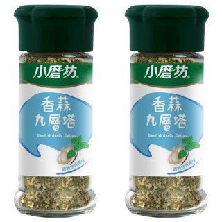 小磨坊 香蒜九層塔, 25g, 2瓶