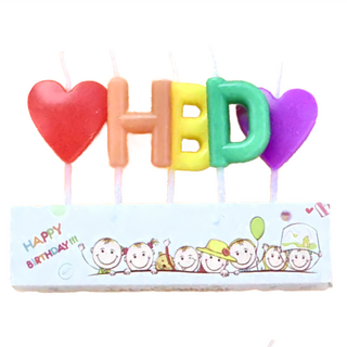 HBD 長度約長1.7CM 總長約7cm 燃燒時間約2~5分鐘, 彩色, 1個