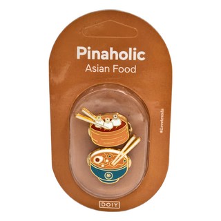 DOIY PinaholicAsian Food小淘氣 胸針 亞洲菜, D102-AF